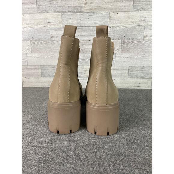 MIA Ivy Lug Sole Chelsea BOOT Women’s 9.5 Black Platform Ankle Boots - Picture 5 of 6